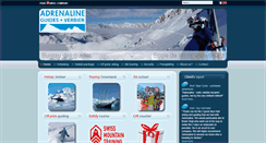 Desktop Screenshot of guides-verbier.com